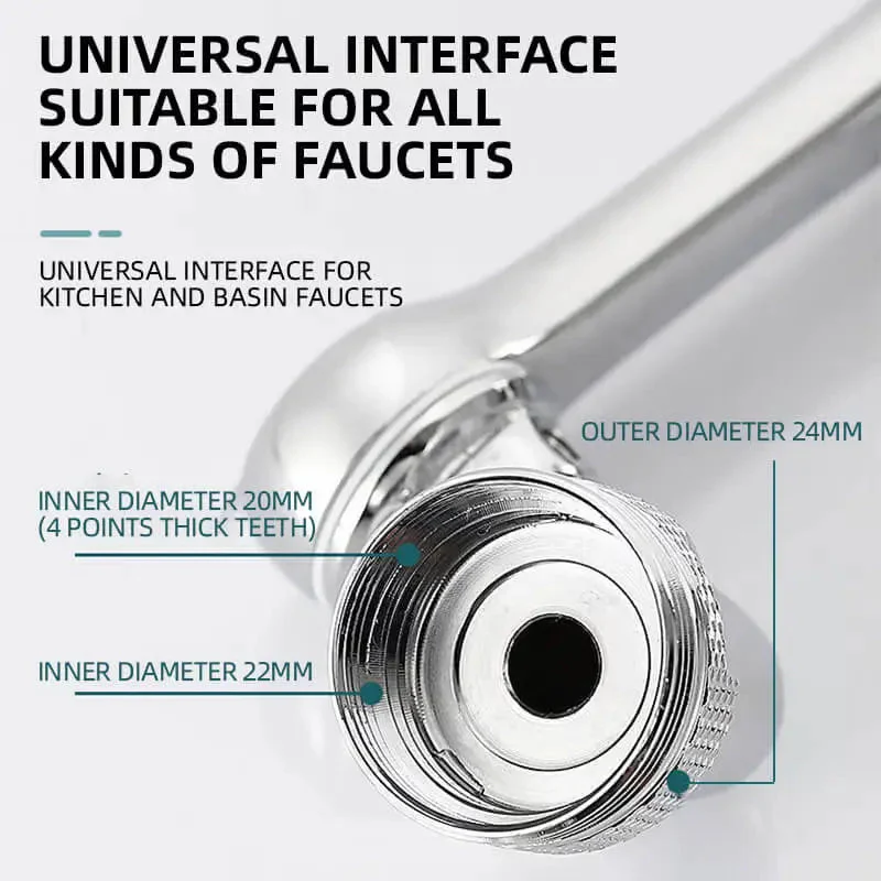 FlexiFlow™ | 1080° Rotating Faucet Extender - Image 6