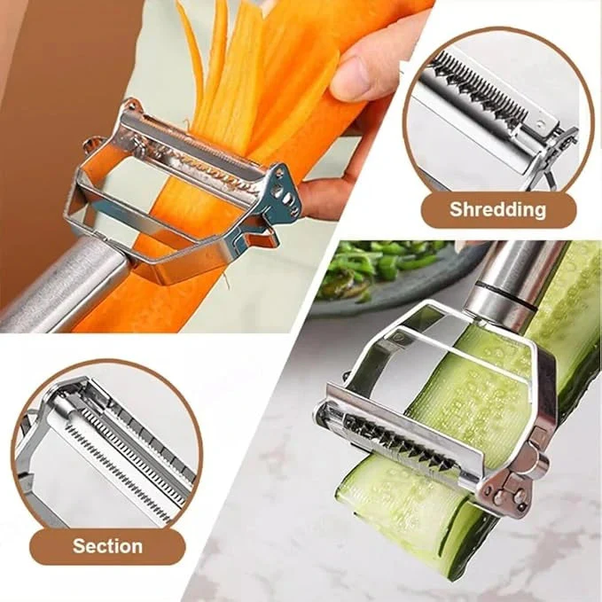 QuickSlice™ – 3-in-1 Stainless Peeler - Image 2