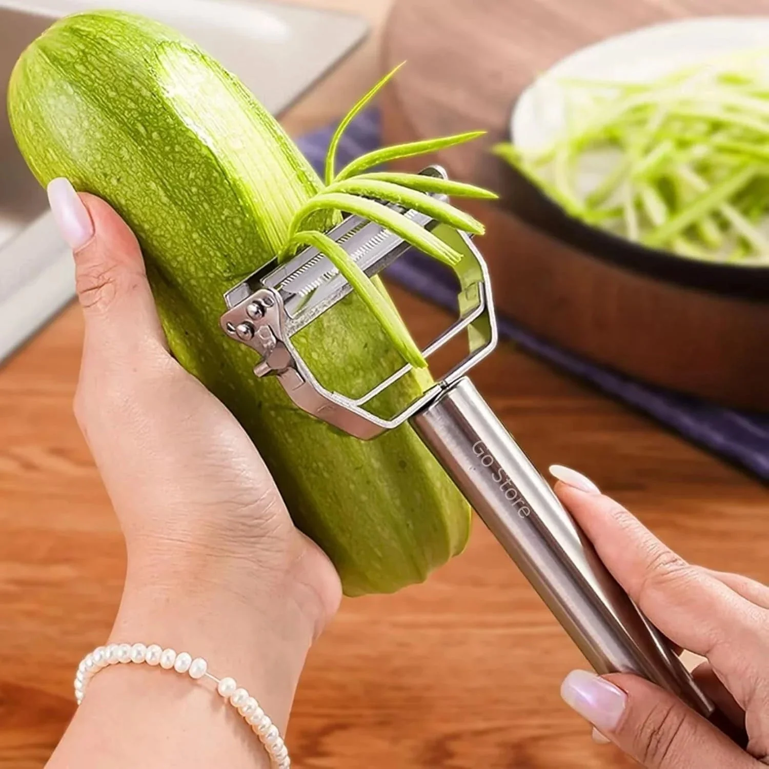 QuickSlice™ – 3-in-1 Stainless Peeler - Image 3