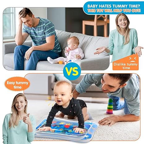 AquaBloom™ | Baby Tummy Time Water Play Mat - Image 3