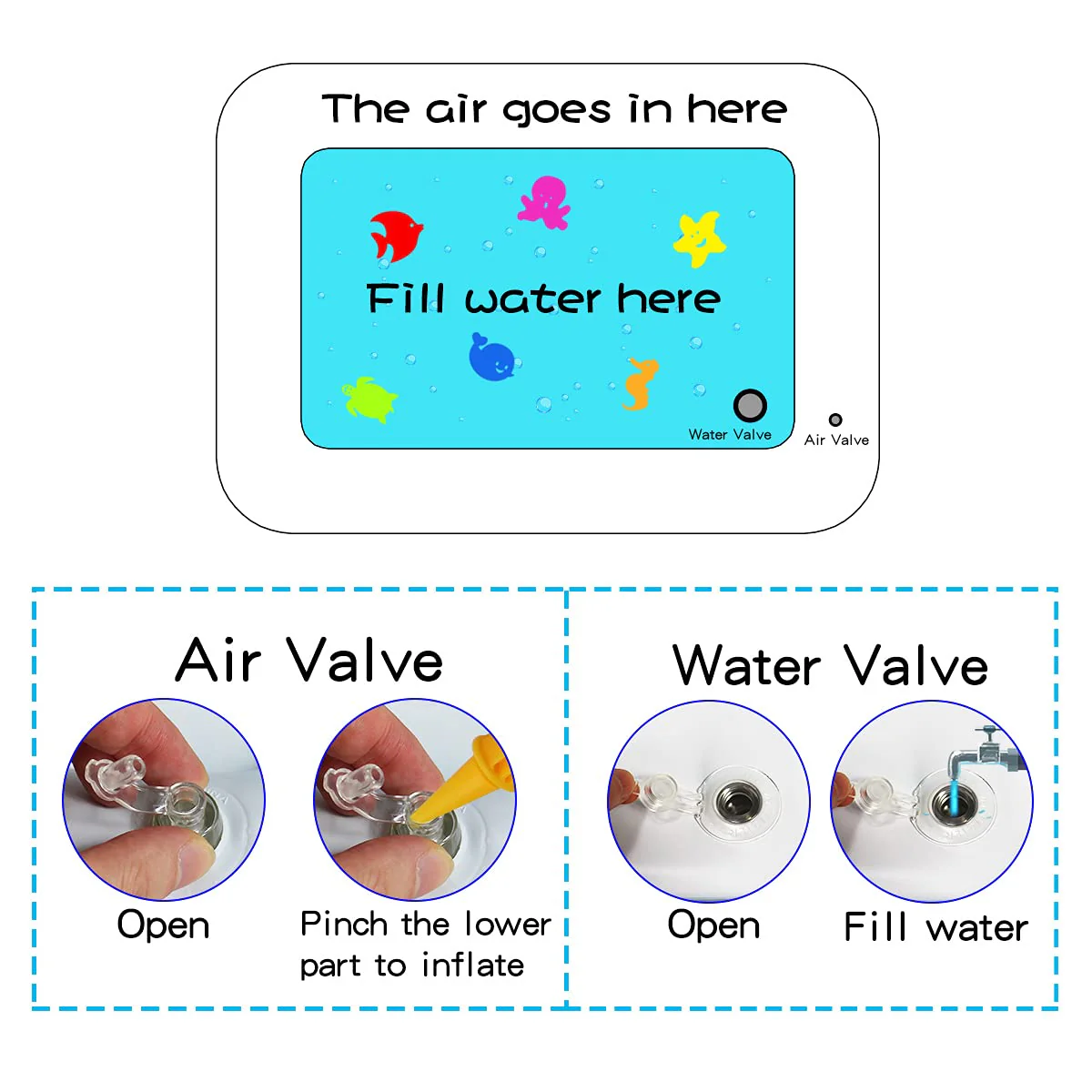 AquaBloom™ | Baby Tummy Time Water Play Mat - Image 4