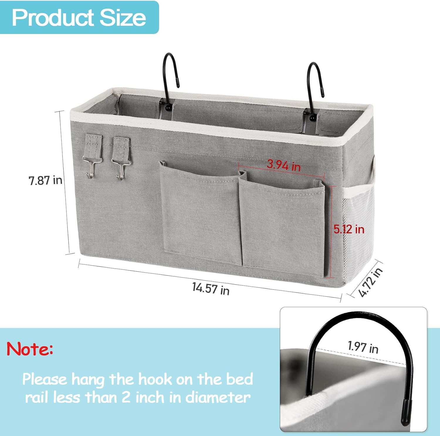 Bedside Hanging Organizer - Image 7