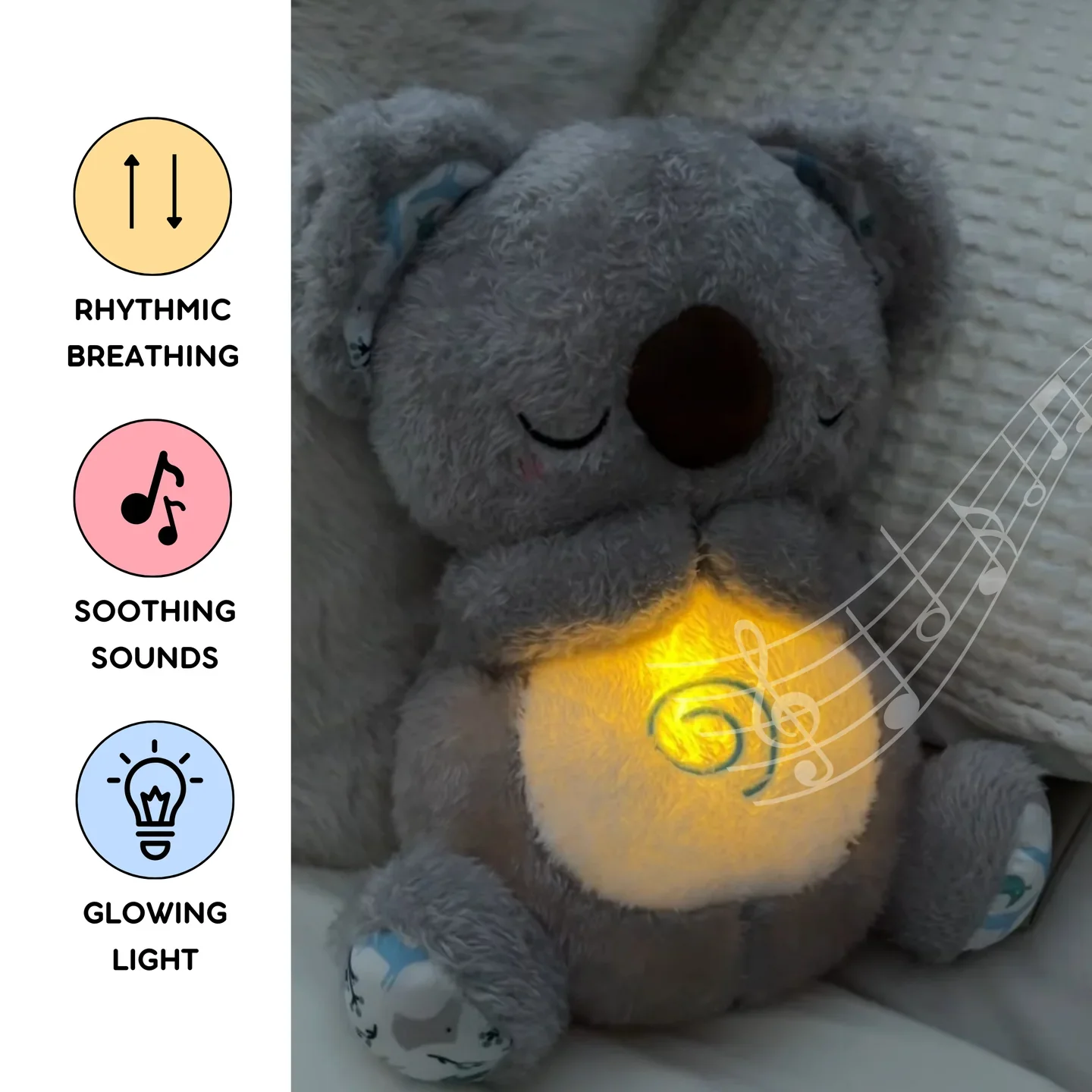 Hushie™ | Anti-Anxiety Breathing Toy for Stress-Free Nights - Image 3