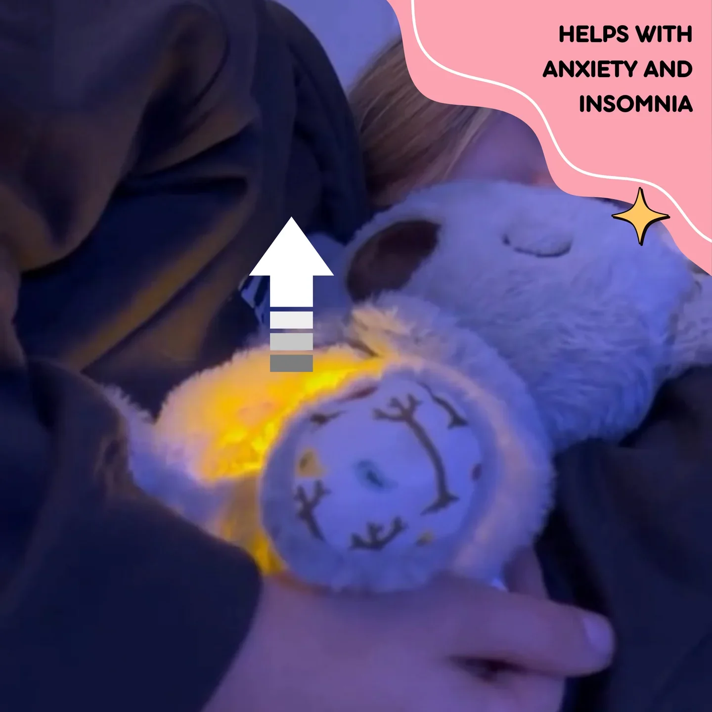 Hushie™ | Anti-Anxiety Breathing Toy for Stress-Free Nights - Image 4