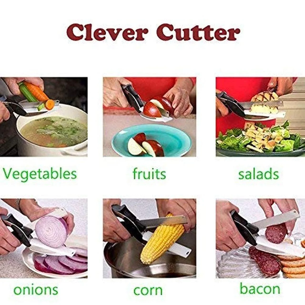 Clever Cutter | All in One Chopping & Cutting Tool - Image 3
