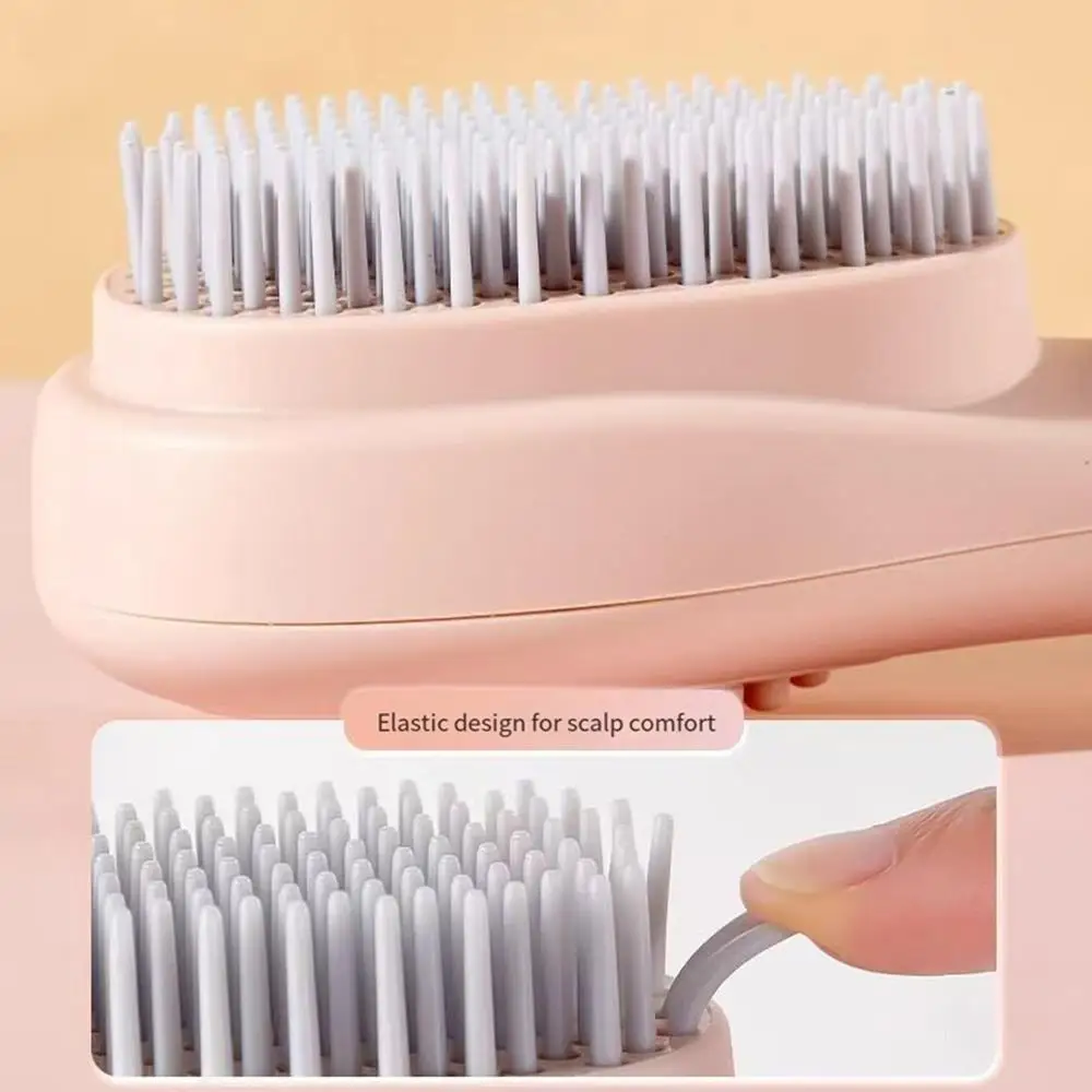 Self-Cleaning Hairbrush and Built-In Scalp Massager - Image 4