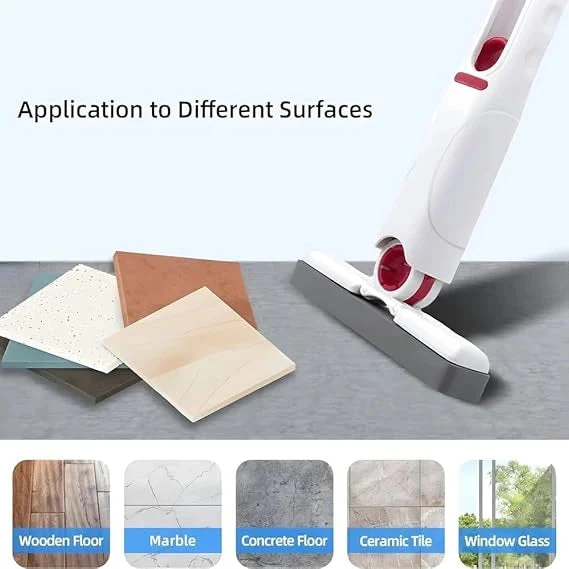 EasyMop™ – 2-in-1 Cleaning Mop | Mess-Free Cleaning | Compact & Fast-Drying | One-Press Squeeze Mop - Image 3
