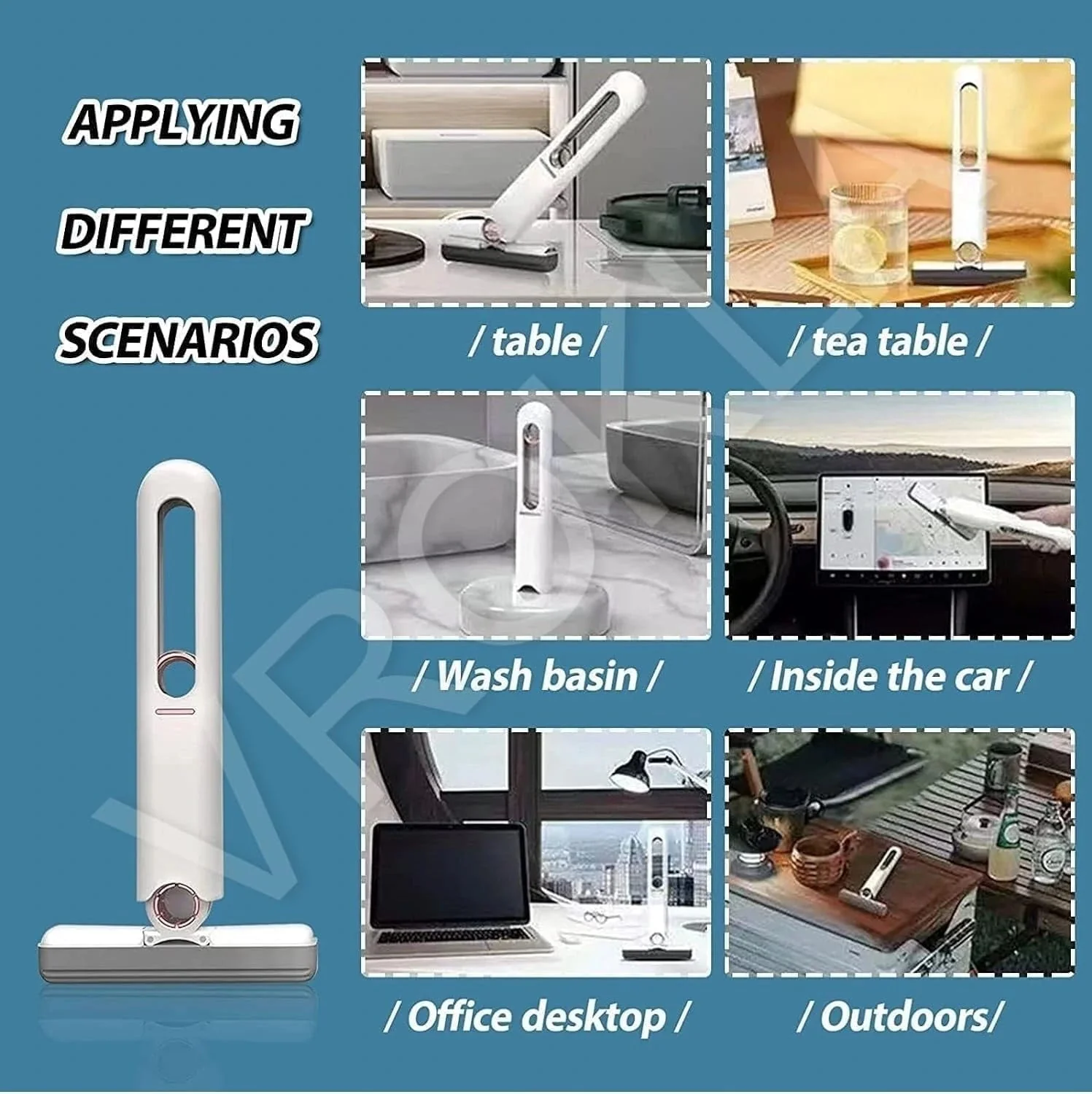 EasyMop™ – 2-in-1 Cleaning Mop | Mess-Free Cleaning | Compact & Fast-Drying | One-Press Squeeze Mop - Image 6
