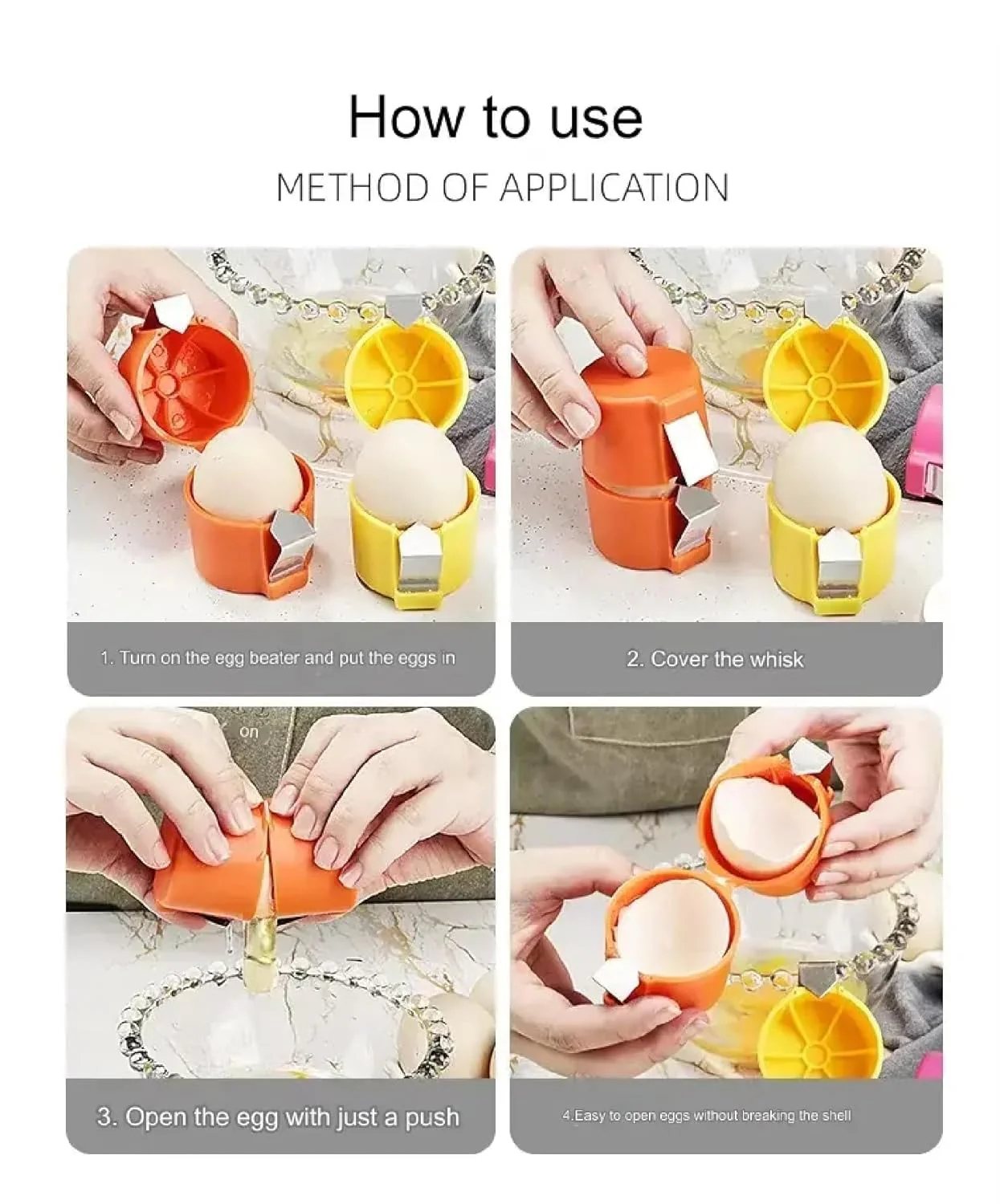 CrackMate™ – EggClean, Crack, Pour! - Image 11