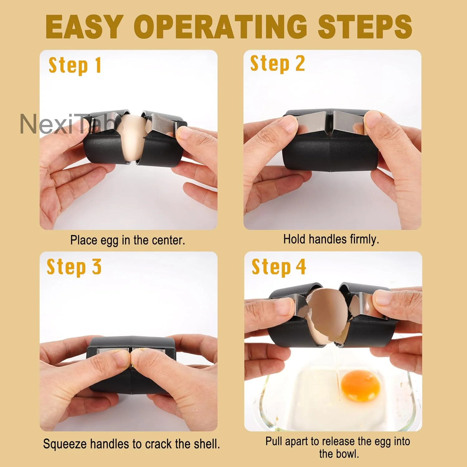 CrackMate™ – EggClean, Crack, Pour! - Image 2