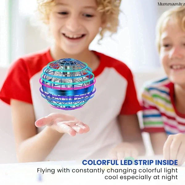 FizzyFlyer™ | 360° LED Flying Ball For Kids - Image 5