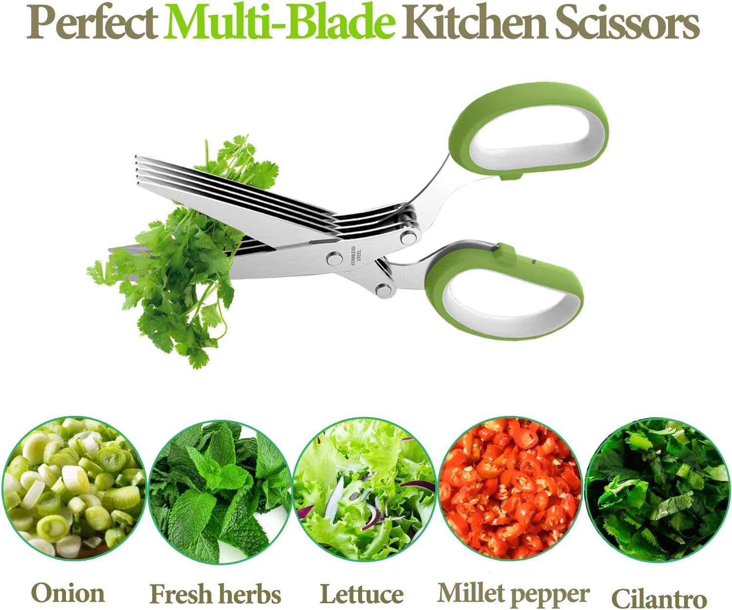 GarnishPro™ | The 5-Blade Precision Herb Cutter - Image 3