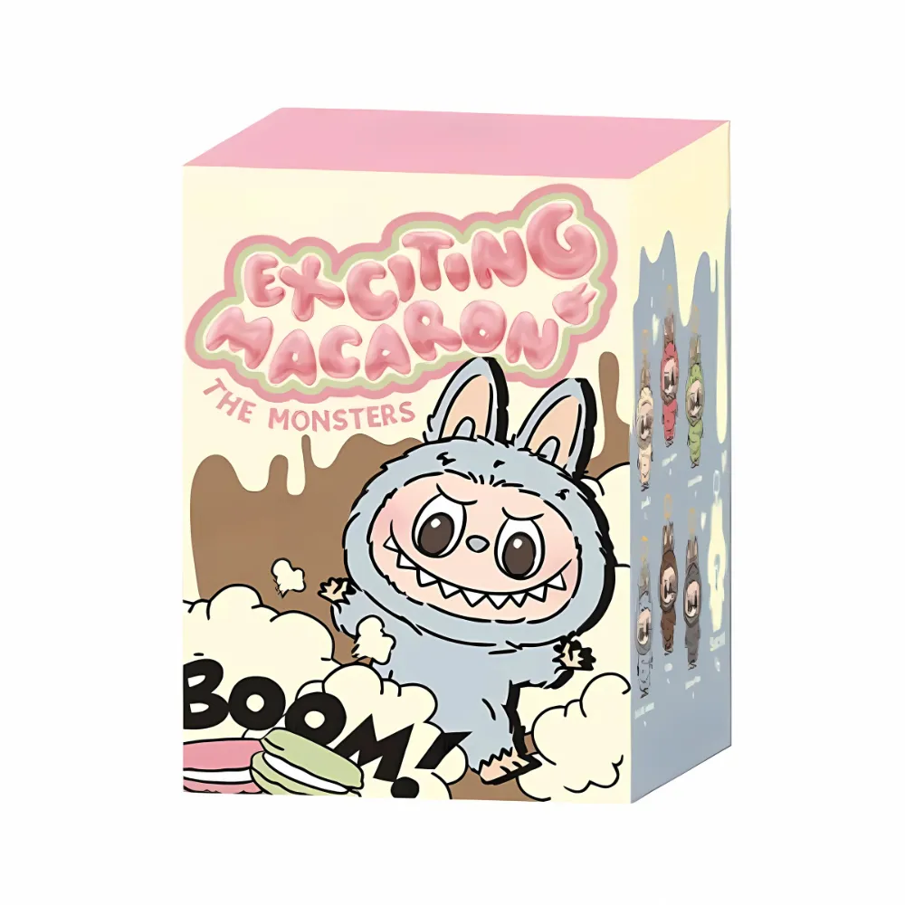 Labubu Big Into Energy Exciting Macaron Have A Seat Series | Blind Box - Image 3