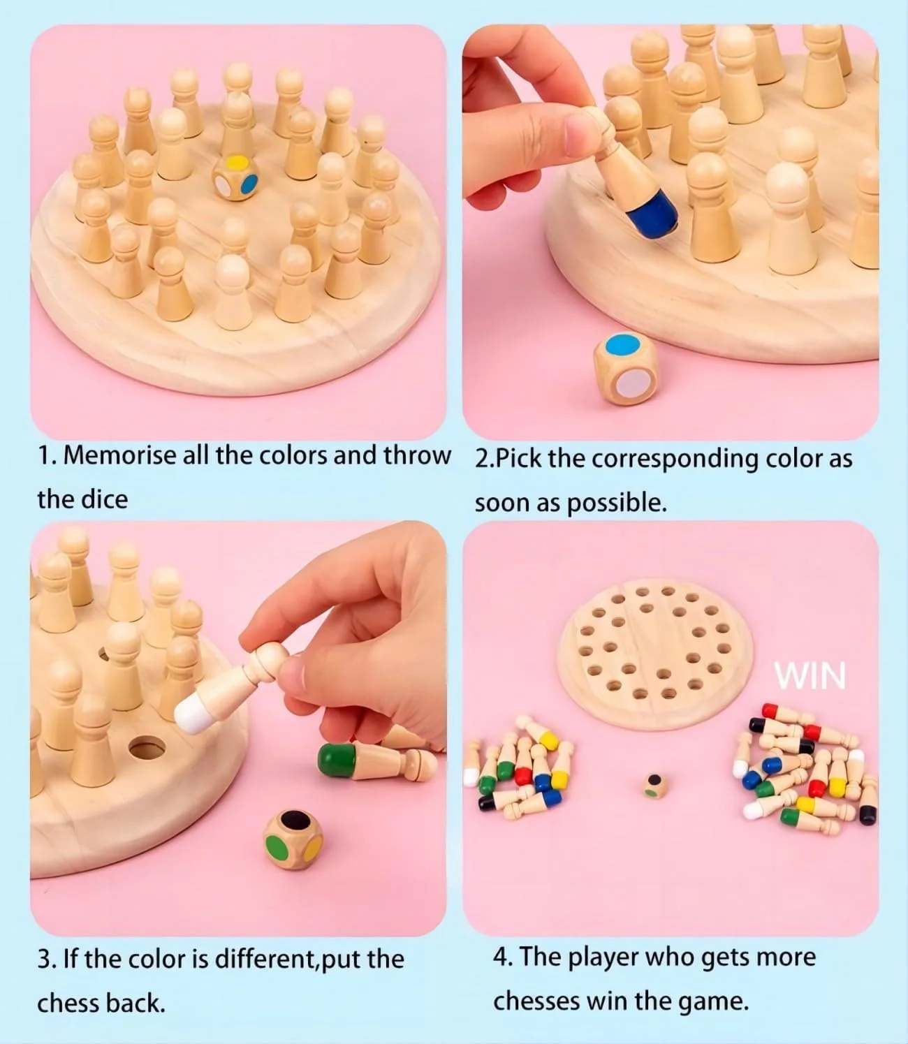 MemoryMaster™ Color Chess Makes Every Move Count! - Image 11