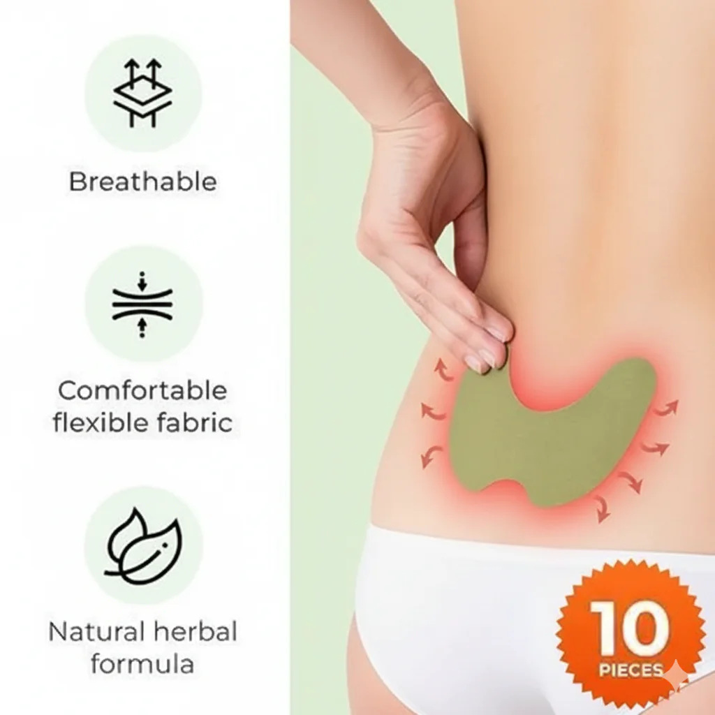 OrthoVeda™ Herbal Sciatica Pain Relief Patches – Fast, Natural Relief for Nerve Pain & Lower Back Discomfort - Image 4