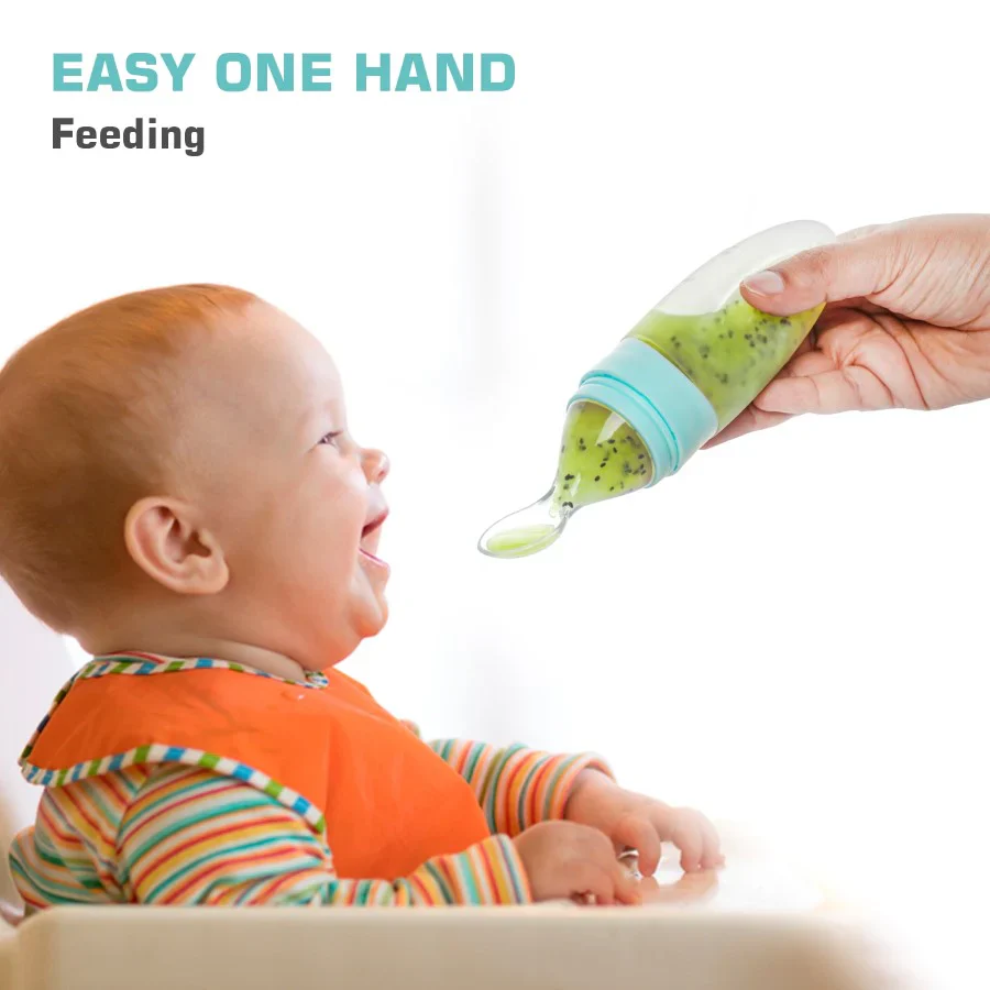 QuickFeed™ | Silicone Feeding Bottle Spoon - Image 5