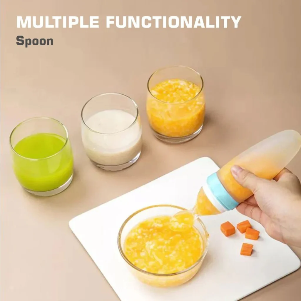 QuickFeed™ | Silicone Feeding Bottle Spoon - Image 6