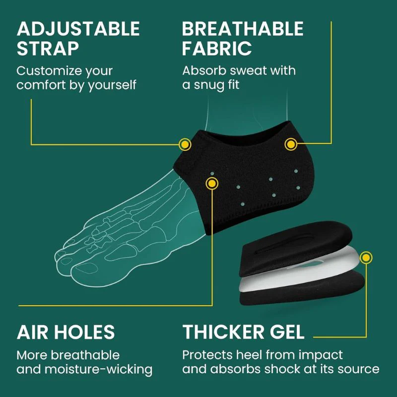 RelieStep™ – Silicone Heel Protectors for Instant Pain Relief & All-Day Comfort - Image 2
