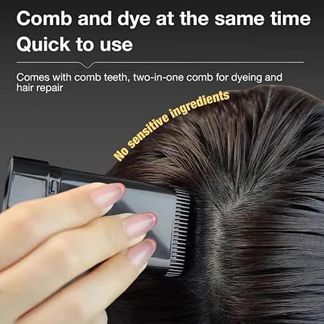 RootFix™ | Instant Hair Dye Stick | Naturally Covers Grey Roots in Seconds - Image 5