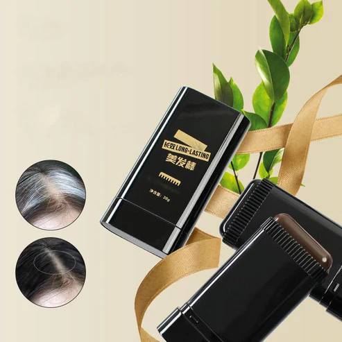 RootFix™ | Instant Hair Dye Stick | Naturally Covers Grey Roots in Seconds - Image 6