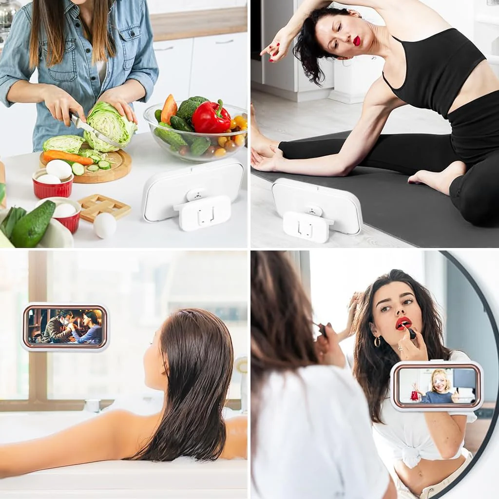 ShowerPod™ | 480° Waterproof Phone Mount for Bathroom - Image 11