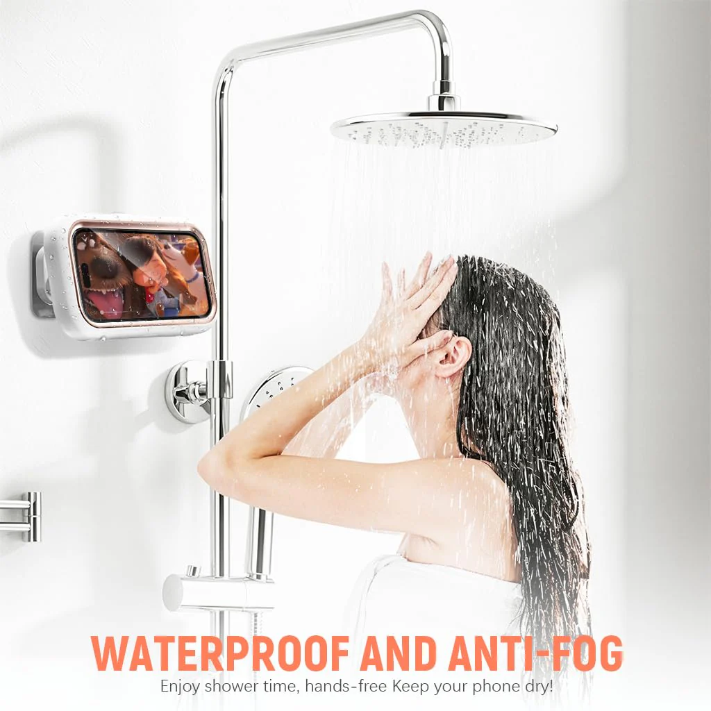 ShowerPod™ | 480° Waterproof Phone Mount for Bathroom - Image 16
