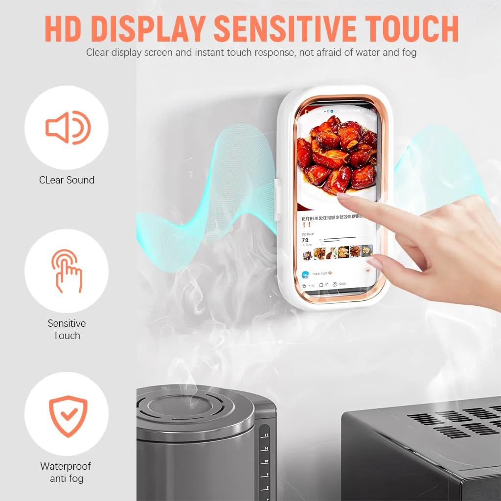 ShowerPod™ | 480° Waterproof Phone Mount for Bathroom - Image 5