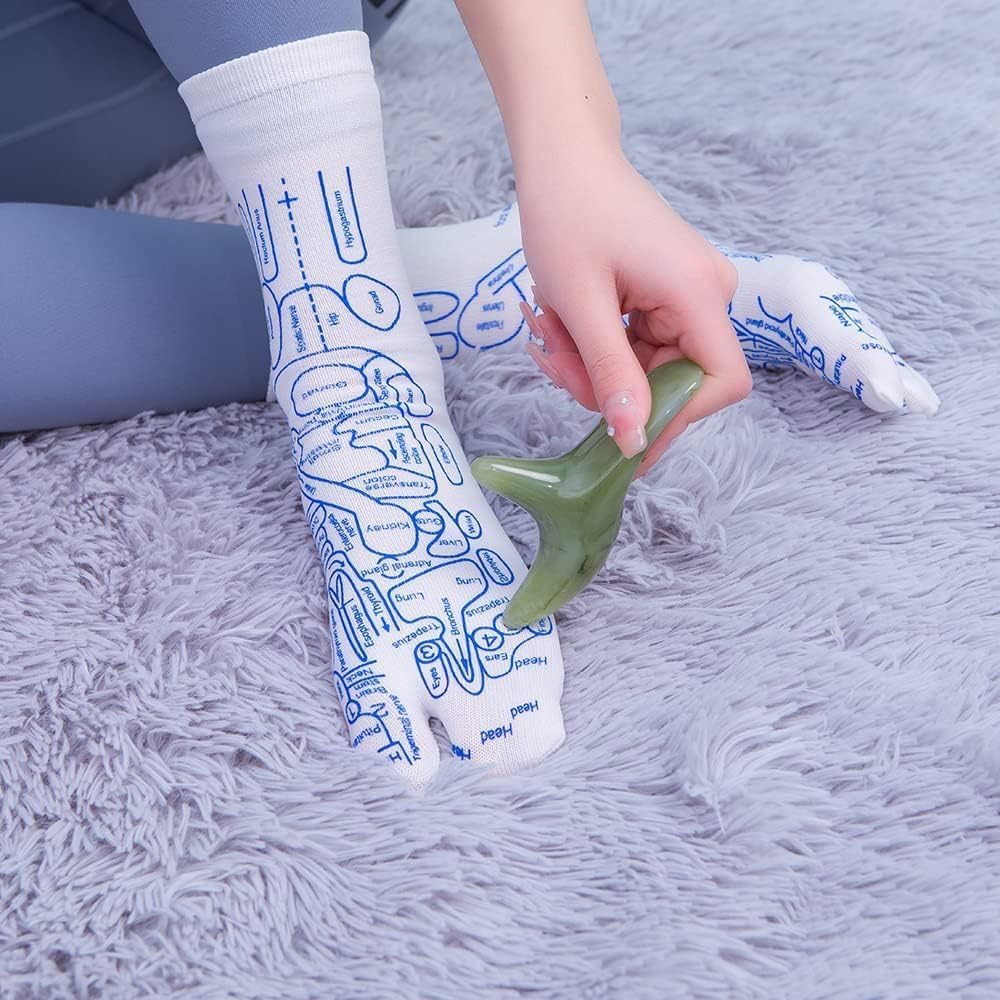 SoleMap™ – Reflexology Socks + Acupoint Massage Pen | Full Body Relief at Your Fingertips - Image 4