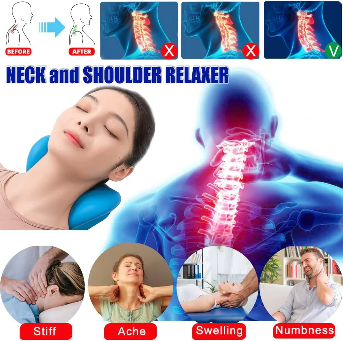 OrthoCurve™ | Cervical Neck Traction Pillow - Image 6