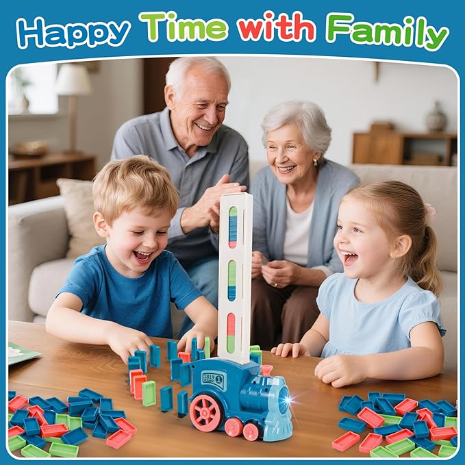 TrailCraft™ | Train Toy Domino Set For Kids - Image 5