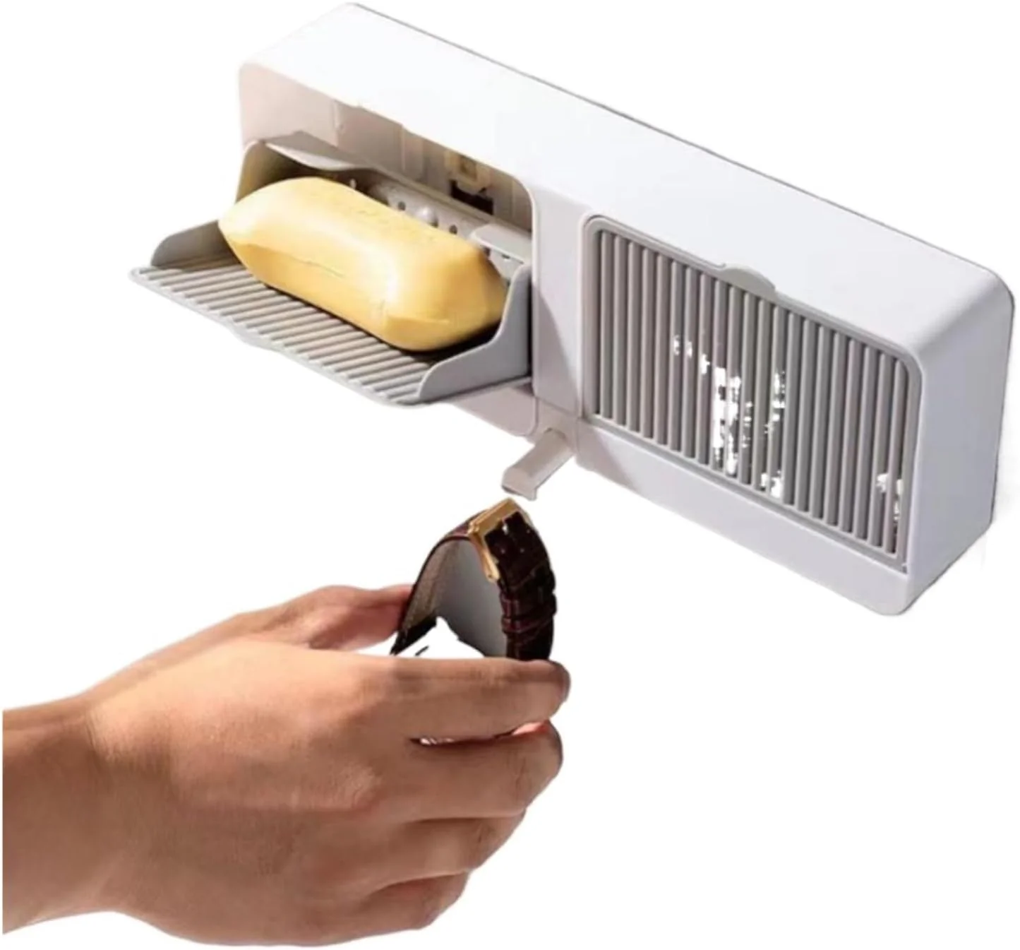 SoapSmart™ DualShield Holder | Keep Soap Clean, Dry, & Always Ready - Image 3