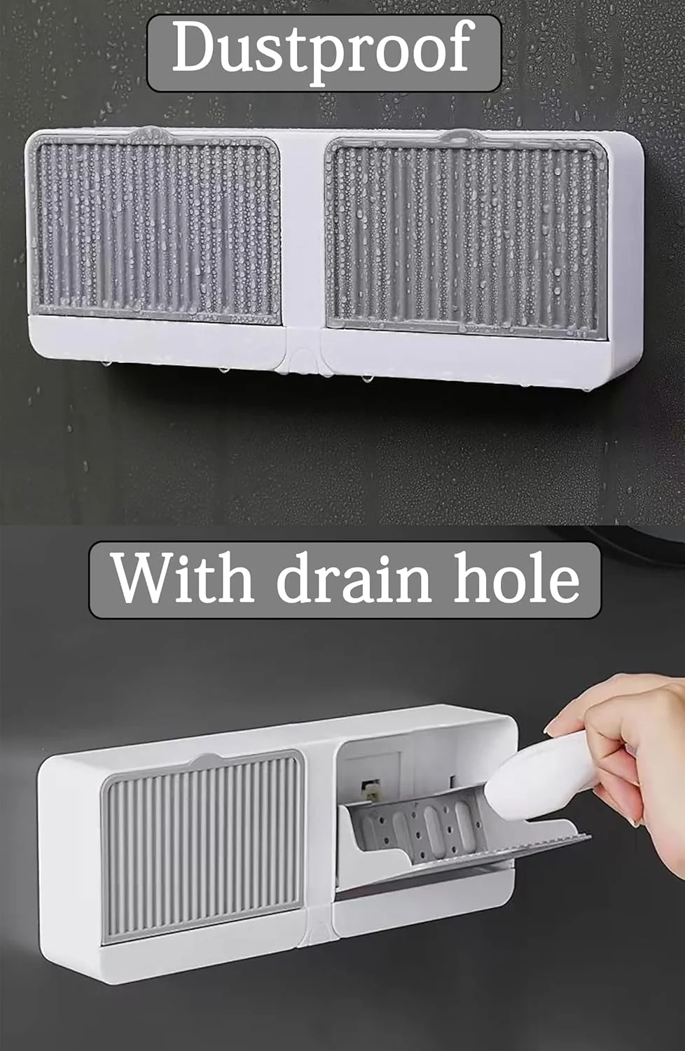 SoapSmart™ DualShield Holder | Keep Soap Clean, Dry, & Always Ready - Image 5