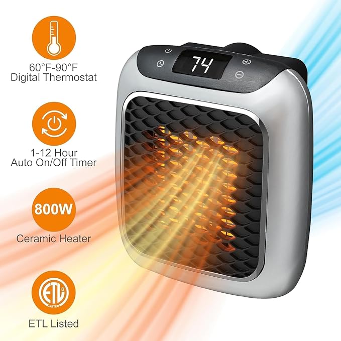 WarmNest™ | Mini Portable Wall Heater - Image 2